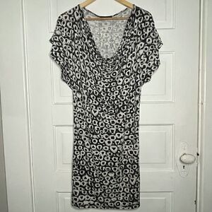 Koan Batwing Summer Tee Dress w/ Plunge Neck